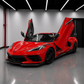 Chevrolet Corvette C8 Carbon Fiber Front Splitter