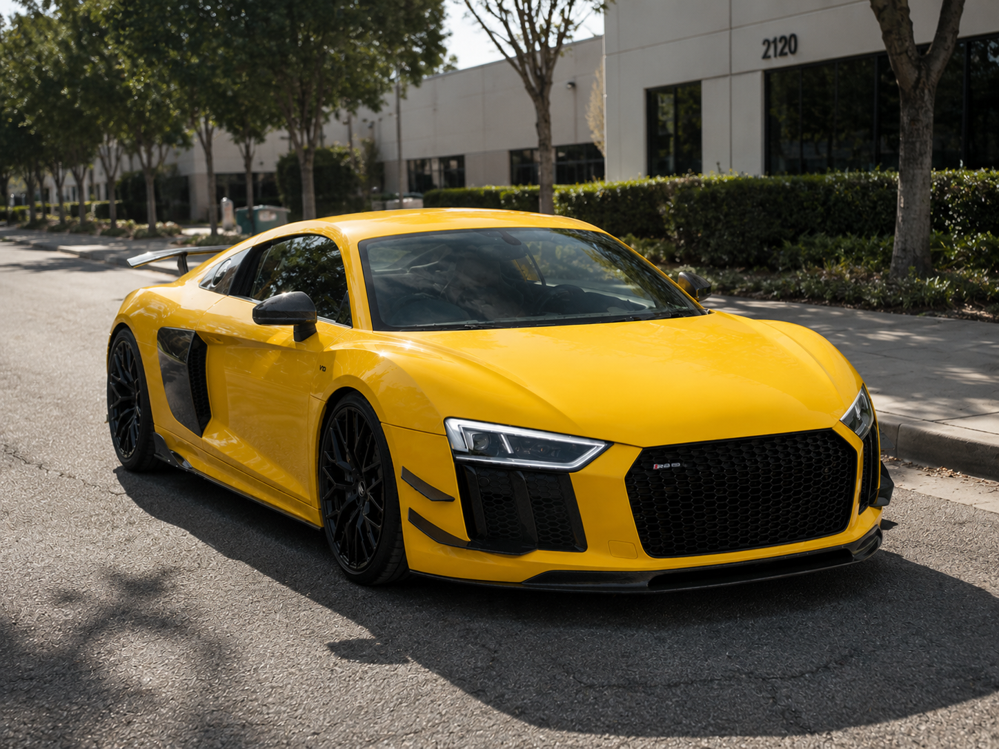 Audi R8 Gen 2 PFL Carbon Fiber Front Canards