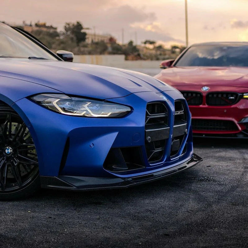 CSL STYLE CARBON FIBER GRILL - BMW G80 M3 | G82 M4 - Exotics Carbon Design
