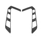 Chevrolet Corvette C8 - 4-Piece Carbon Fiber Rear Decklid Hatch Vent & Lower Trim