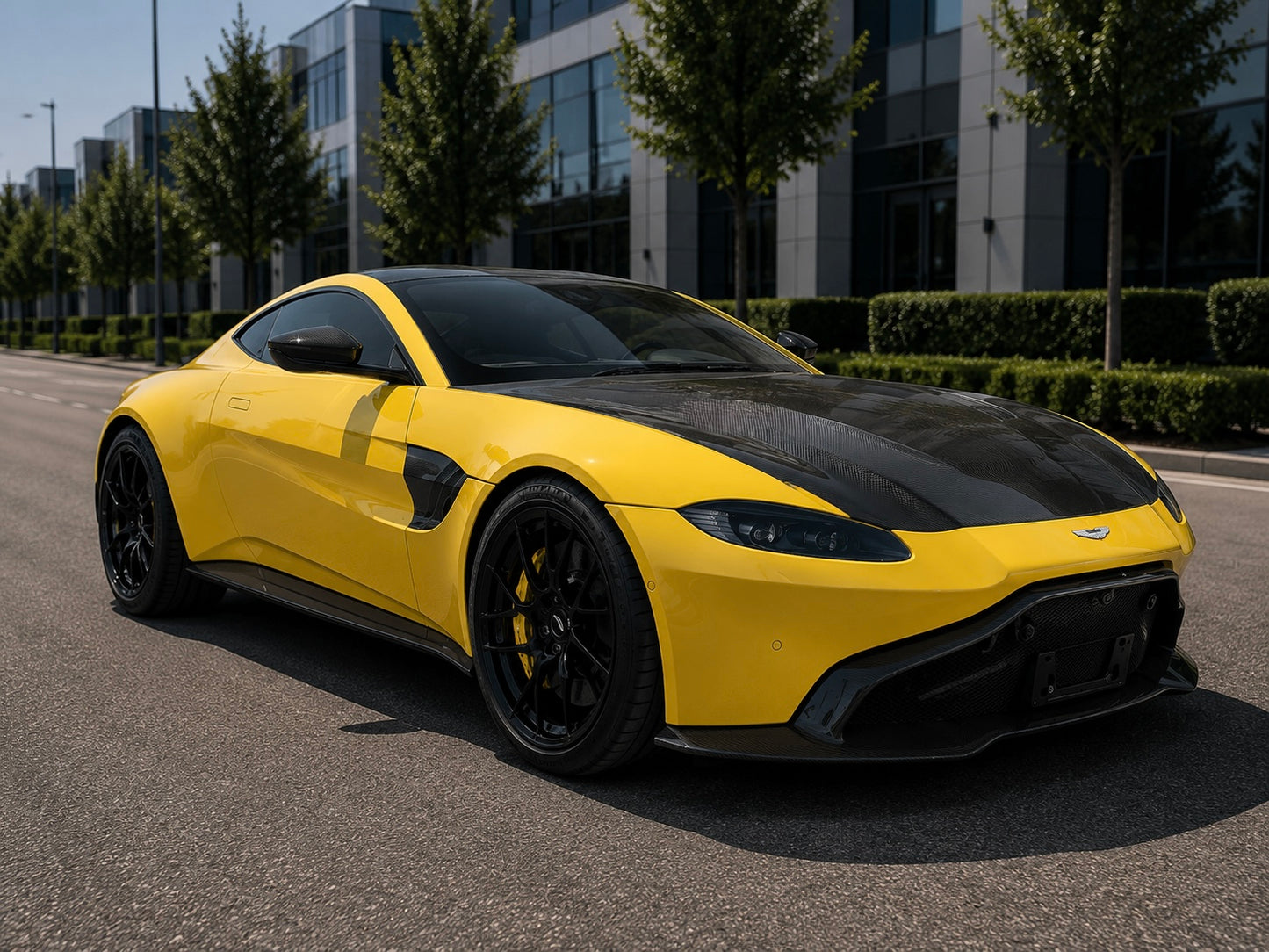 Exotic Design Carbon Fiber Front Hood - Aston Martin Vantage (2019+)