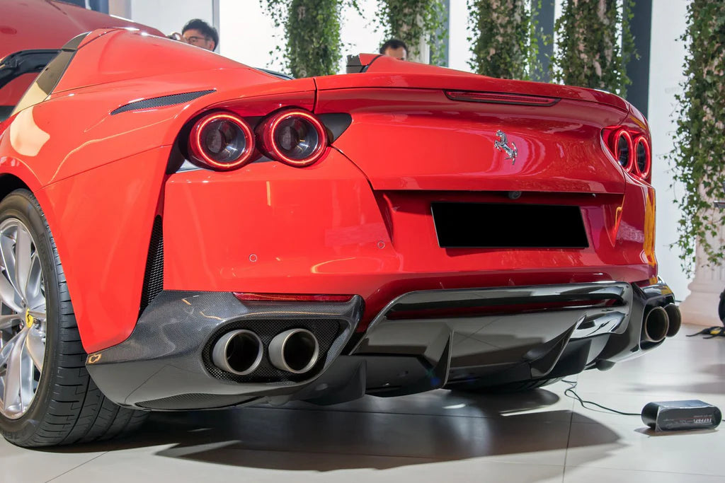 Ferrari 812 GTS Carbon Fiber Rear Diffuser