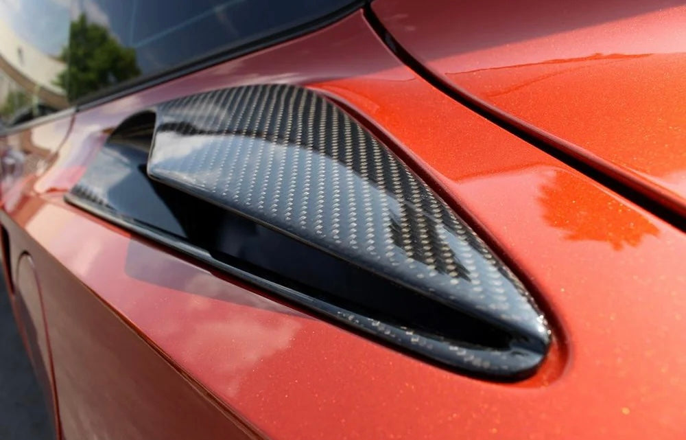 Chevrolet Corvette C7 Carbon Fiber Quarter Panel Intake Vents