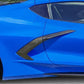 Corvette C8 Carbon Fiber Side Fender Vent Trim Covers