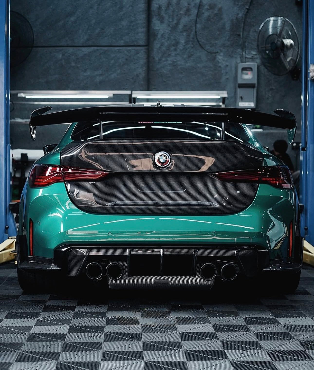 BMW G80 M3 / G82 M4 EC Design Carbon Fiber Rear Wing