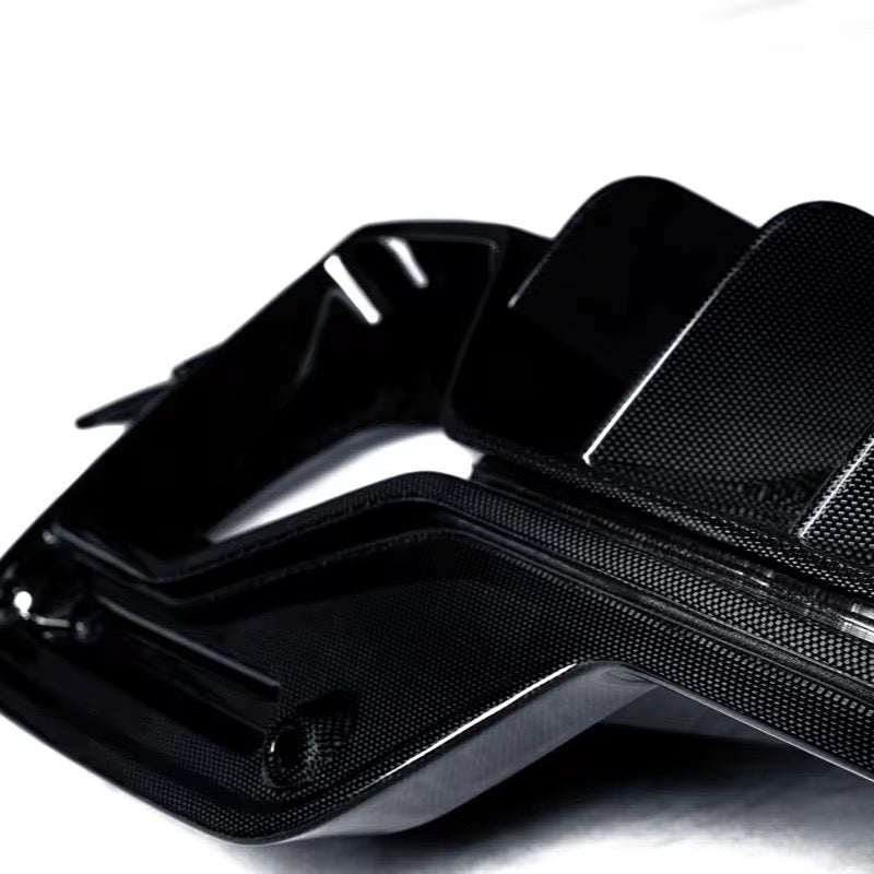 Ferrari 296 GTB ED Style Carbon Fiber Rear Diffuser