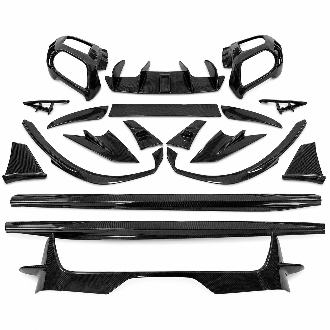 Ferrari 812 M Style Carbon Fiber Aero Body Kit
