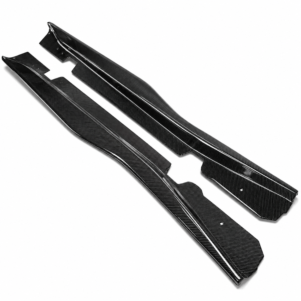 Chevrolet Corvette C7 Z06 Carbon Fiber Side Rocker Extensions