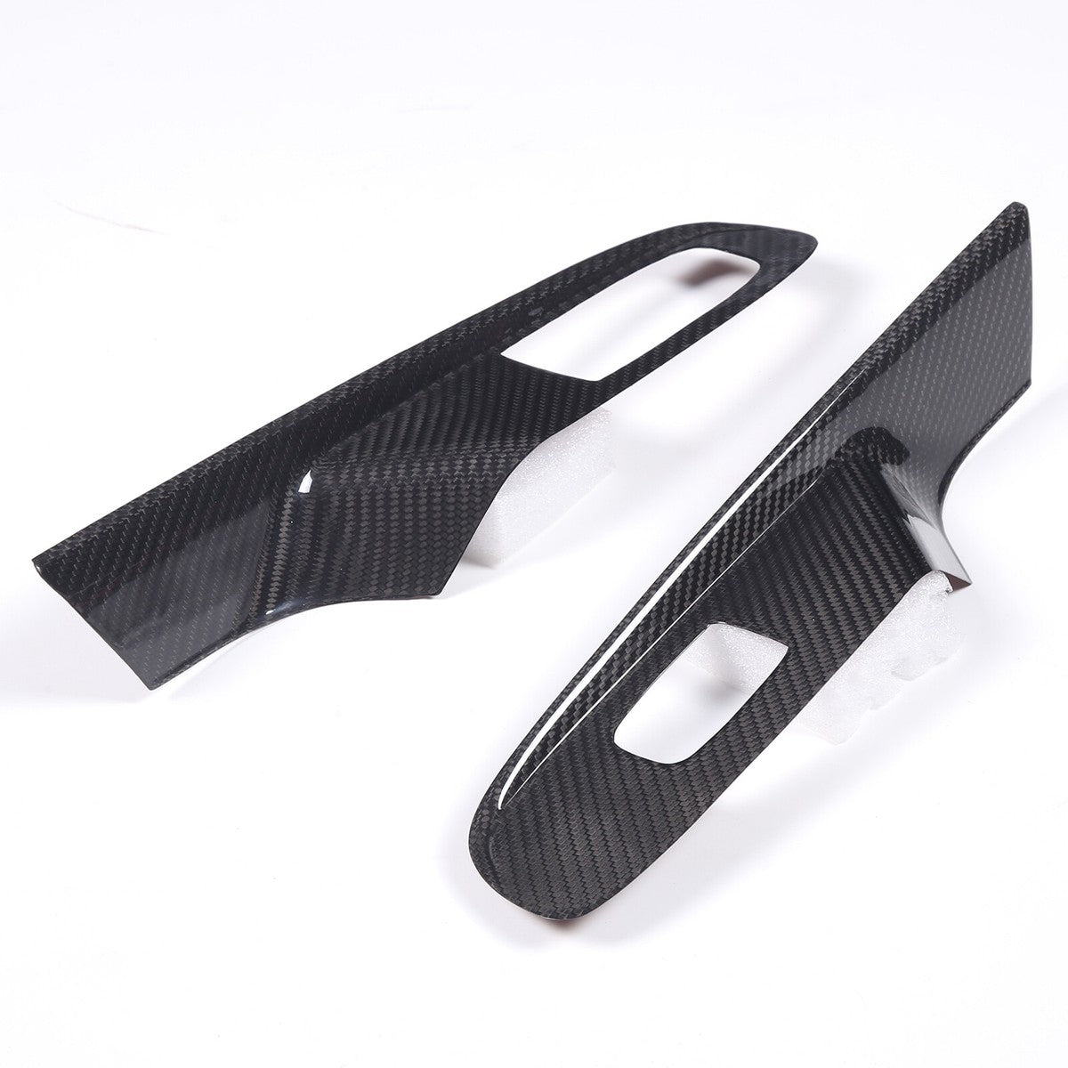 Chevrolet Corvette C8 Carbon Fiber Window Switch Trim Covers