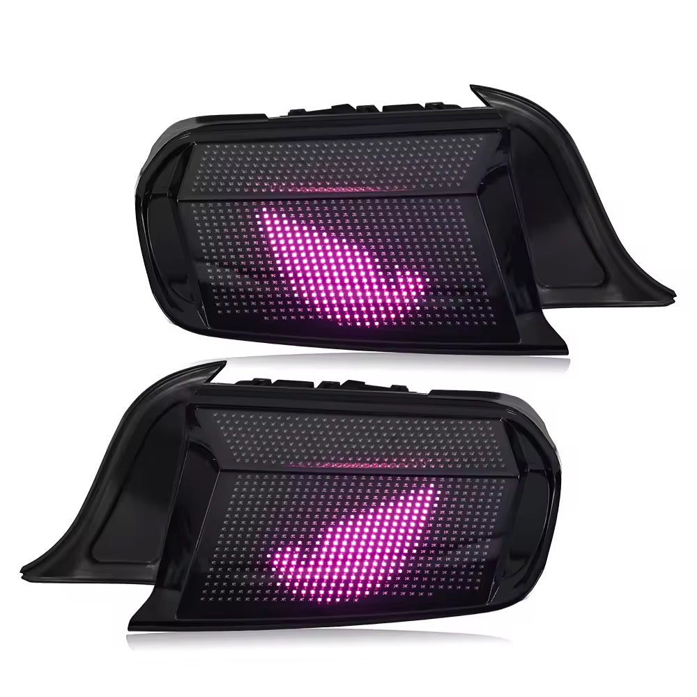 Sequential LED Animation Rear Taillights Replacement - Ford Mustang (2015–2023) - Exotics Carbon Design