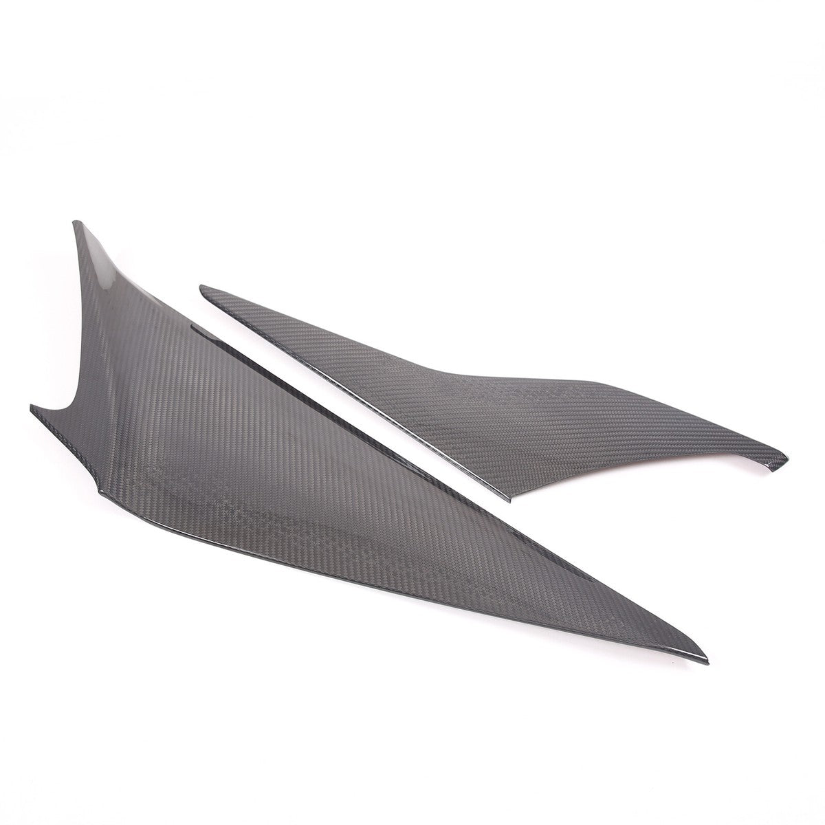 2026+ Chevrolet Corvette C8 Carbon Fiber Center Console Side Trim Covers