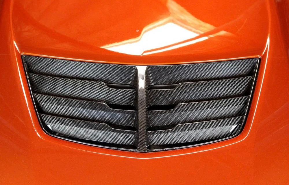 Chevrolet Corvette C7 Carbon Fiber Hood Vents
