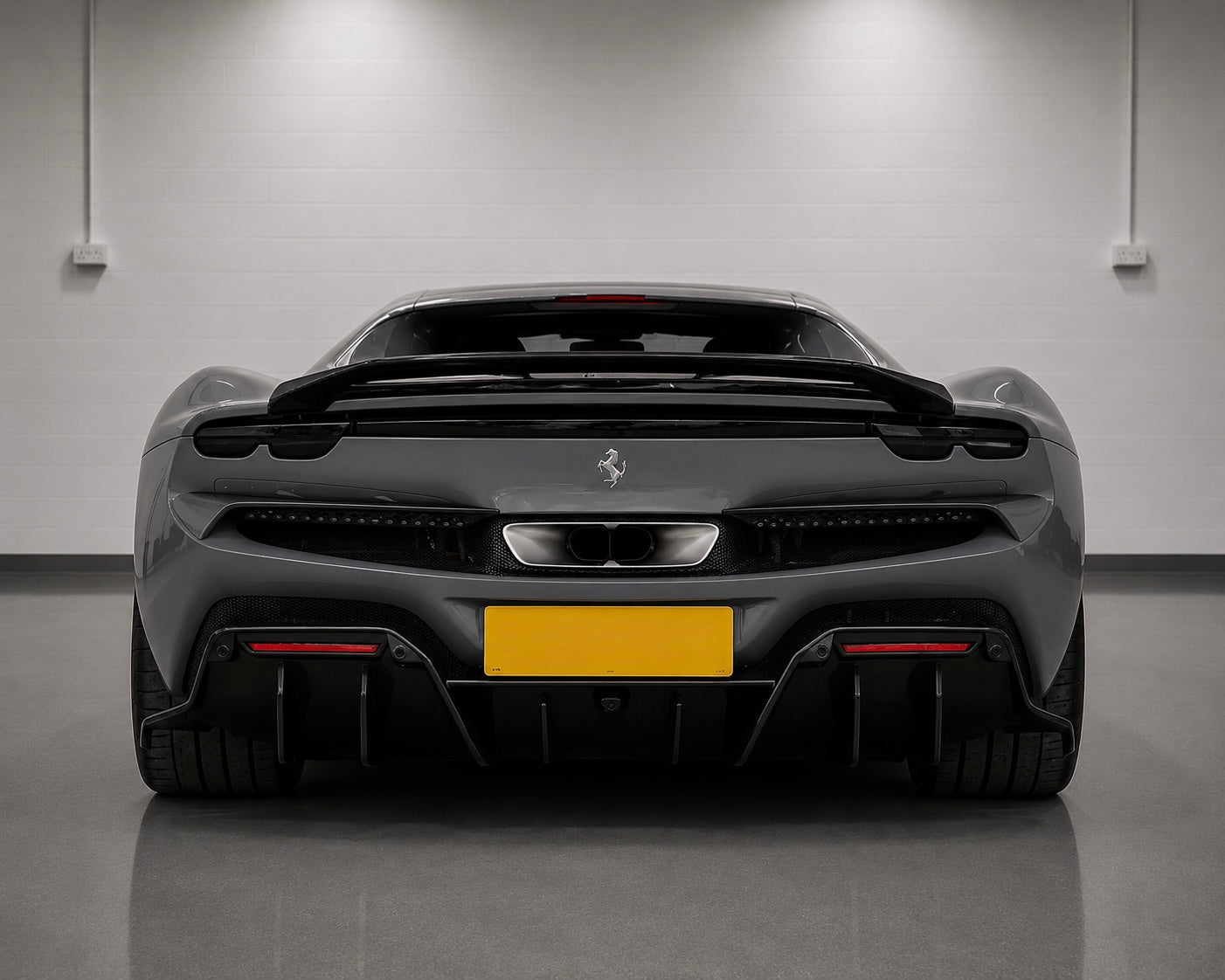 Ferrari 296 GTB ECD Carbon Fiber Rear Diffuser