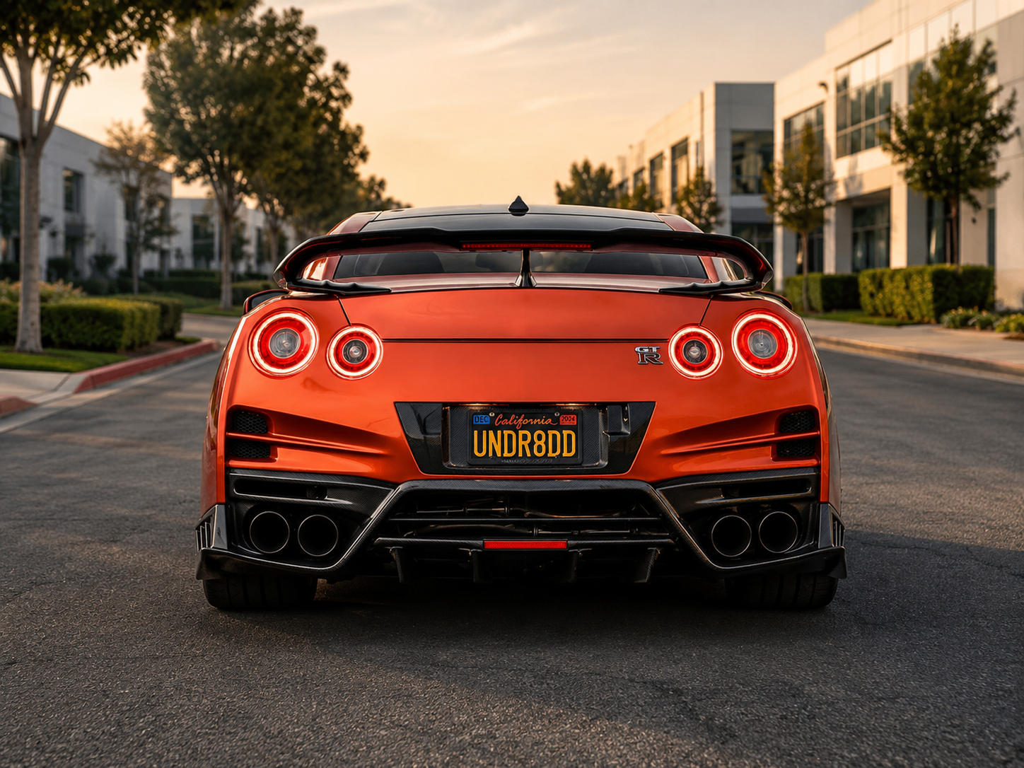 Nissan GT-R R35 (2017-2021) - Carbon Fiber Track Inspired Spoiler