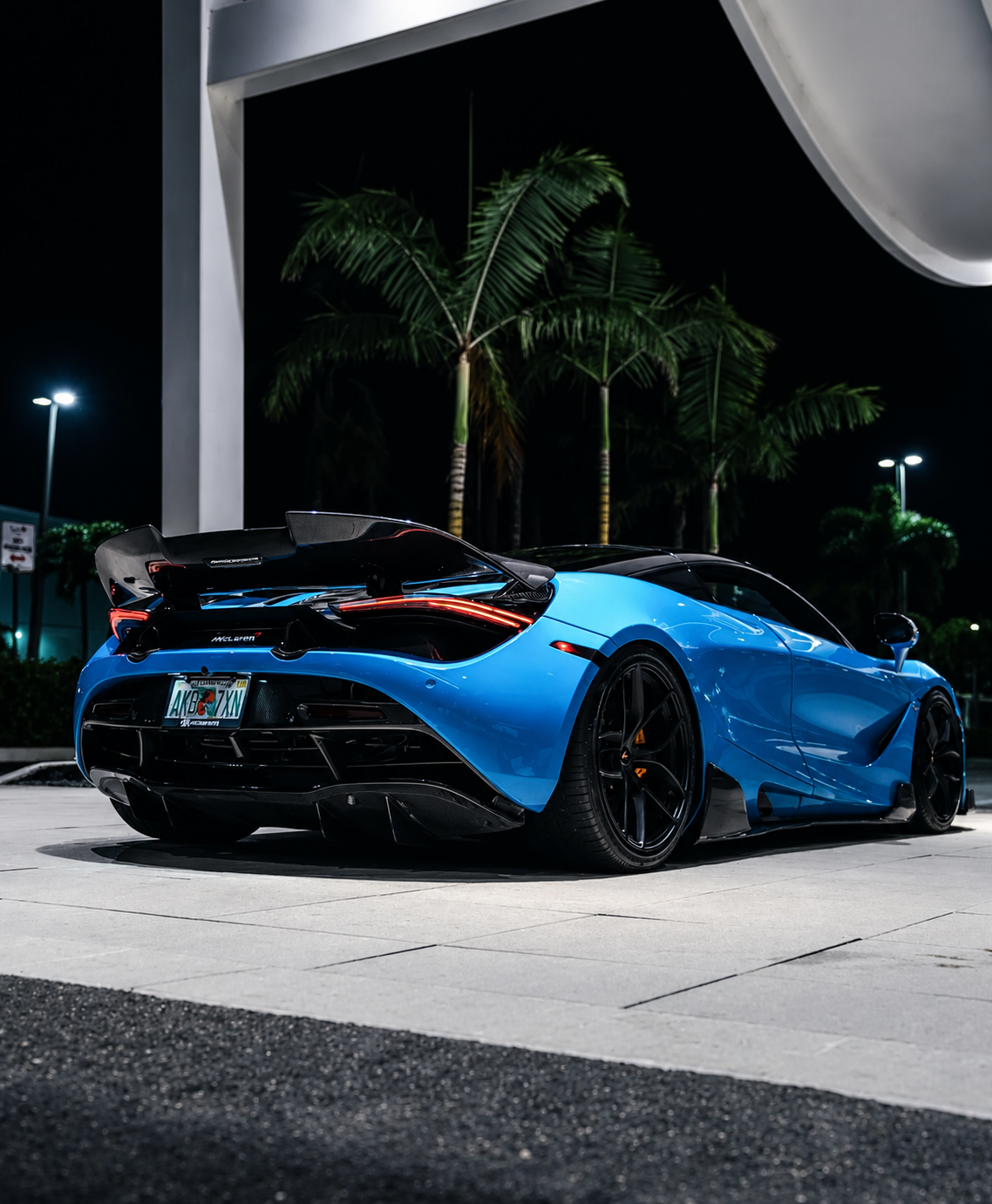 Carbon Fiber P.T Style Race Wing – McLaren 720S (2017–2023)