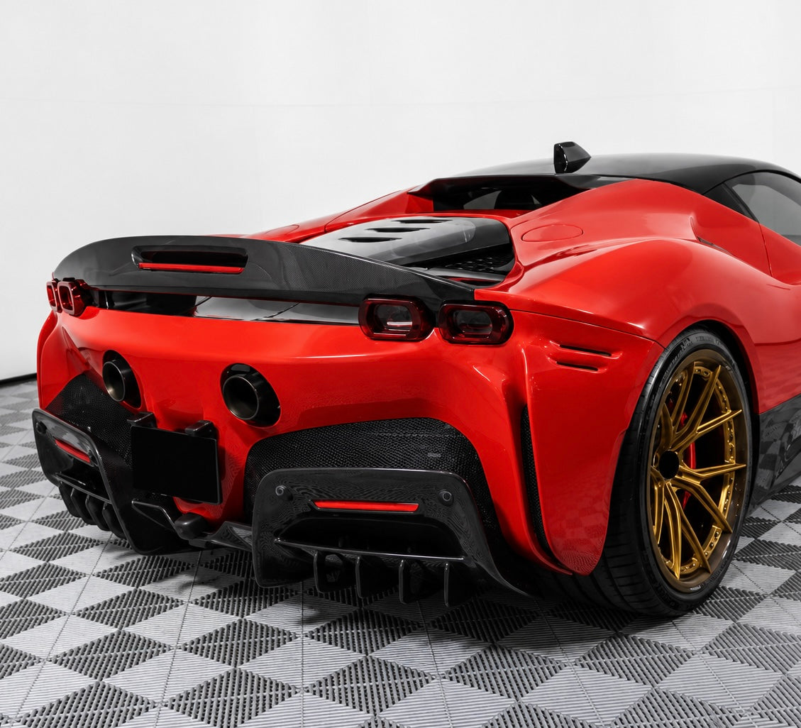 Ferrari SF90 - Carbon Fiber Rear Trunk Spoiler