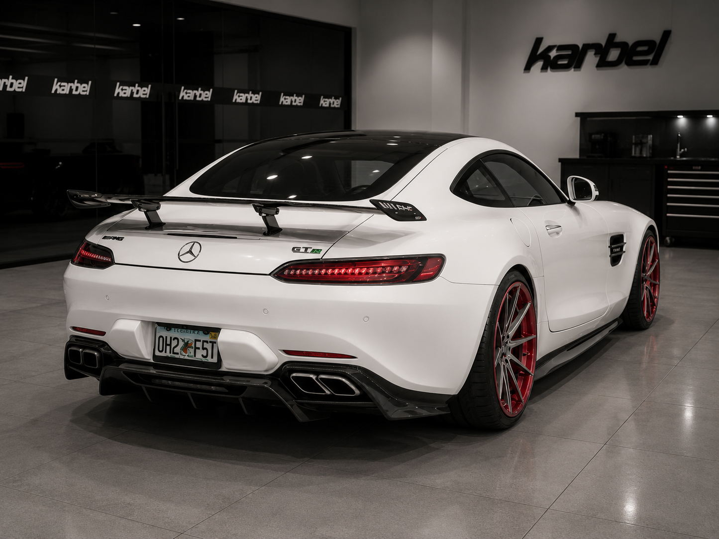 Mercedes-AMG GT / GTS Carbon Fiber APR Style Rear Diffuser