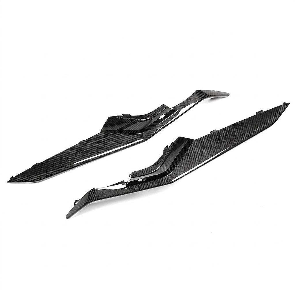 Chevrolet Corvette C8 Z06 Carbon Fiber Front Grille Trim Set (2023+)