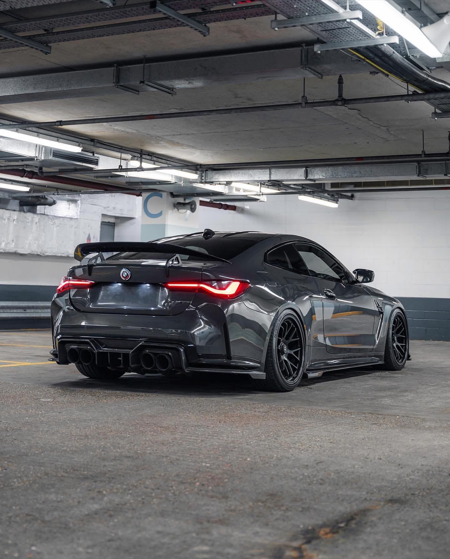 BMW G80 M3 / G82 M4 AD Style Carbon Fiber Rear Wing