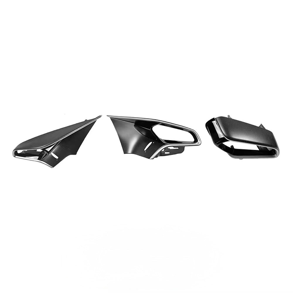 Ferrari 296 GTB Carbon Fiber Interior AC Air Vent Trim Set