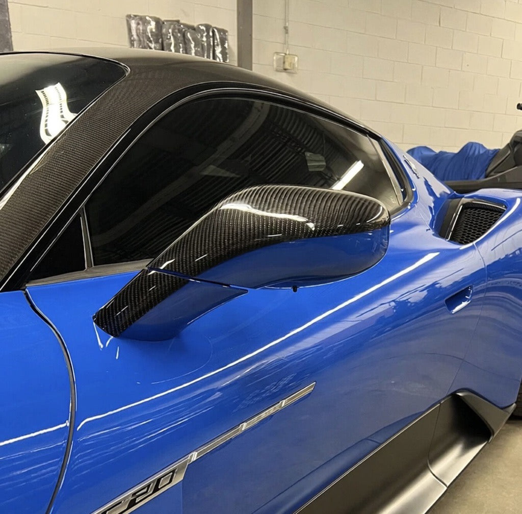 Maserati MC20 Carbon Fiber Mirror Covers