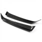 Chevrolet Corvette C8 Z06, E-Ray & ZR1 Carbon Fiber Spoiler Wicker Extensions