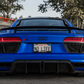 Audi R8 (2016-2019) - Racing Motorsport Style Carbon Fiber Rear Wing