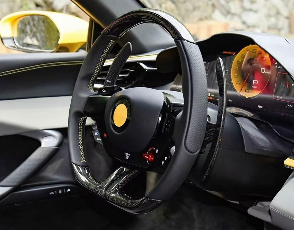 Ferrari 296 GTB Carbon Fiber Paddle Shifters