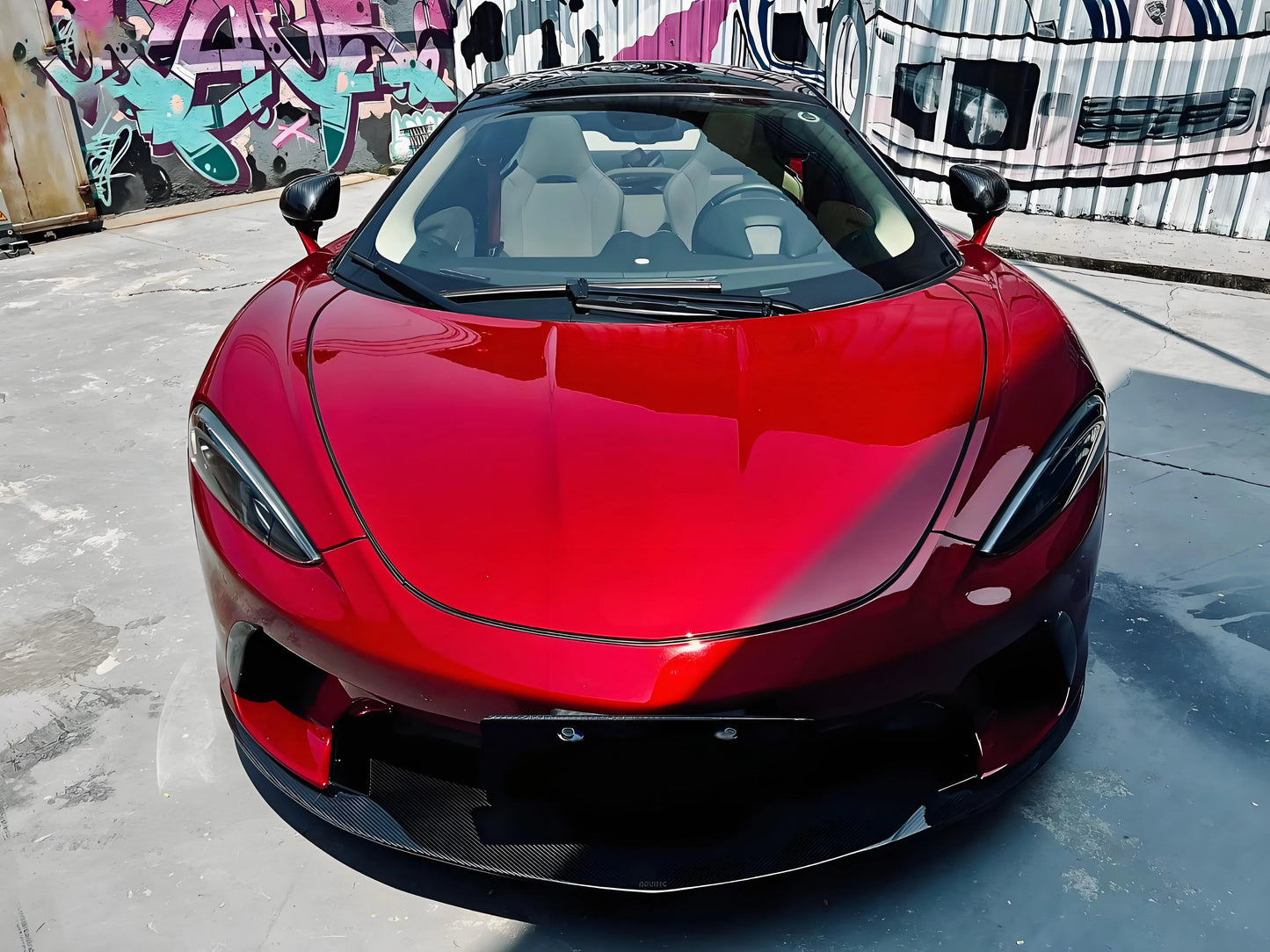 McLaren GT Carbon Fiber Front Diffuser