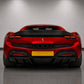Ferrari 296 GTB NVC Style Carbon Fiber Ducktail Spoiler