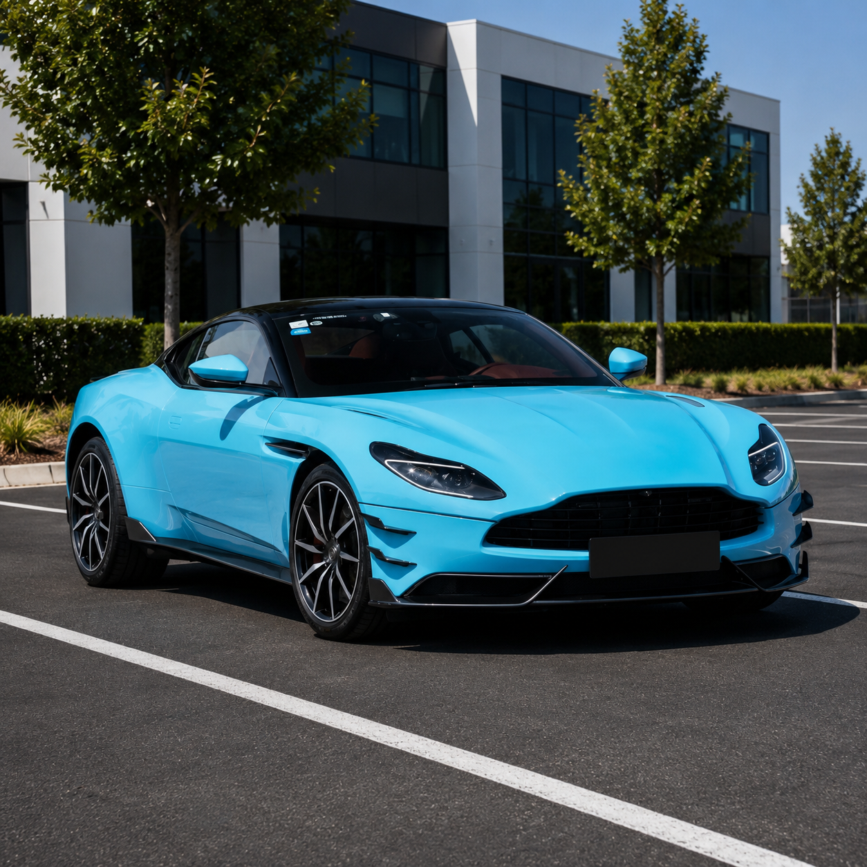 Aston Martin DB11 CMS Style Carbon Fiber Side Skirts