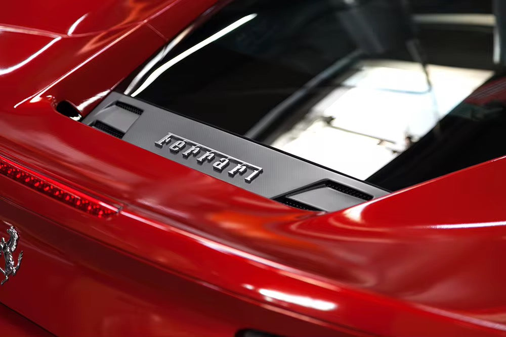 CAPRISTO STYLE CARBON REAR AIR GUIDE FOR FERRARI 488