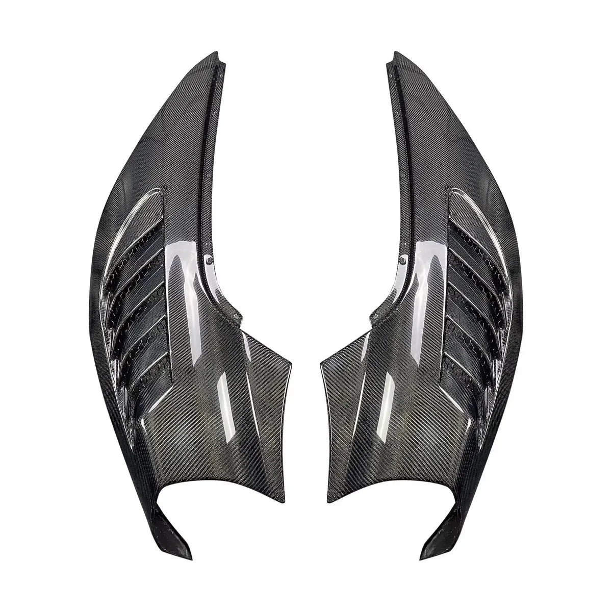 McLaren 720S V Style Carbon Fiber Front Fenders