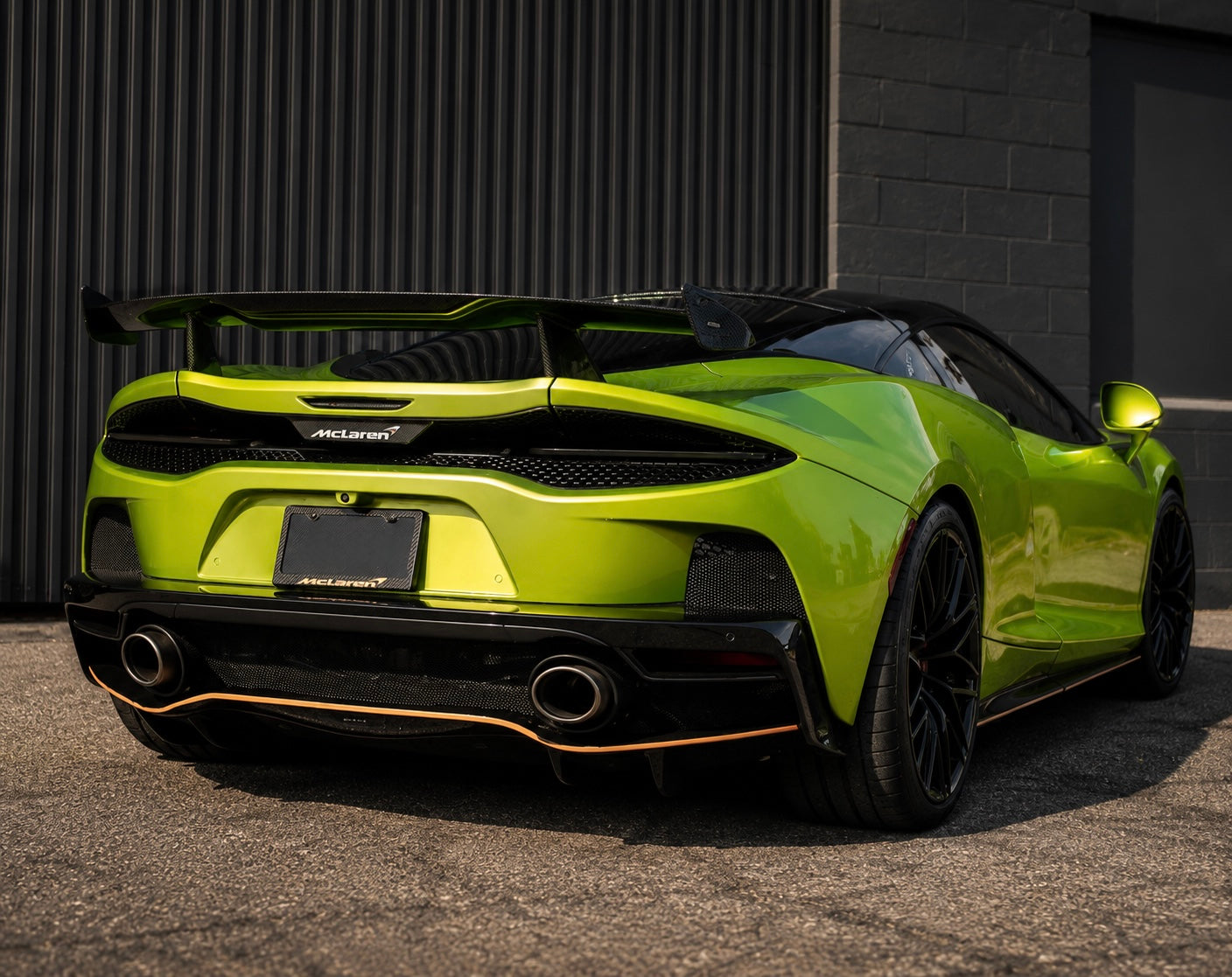 MSO Style Carbon Fiber Rear Wing - McLaren GT