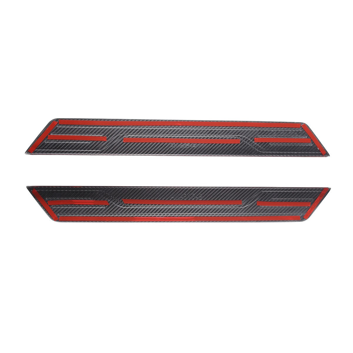 Chevrolet Corvette C8 Carbon Fiber Dashboard Door Sill Covers (2020–2026)