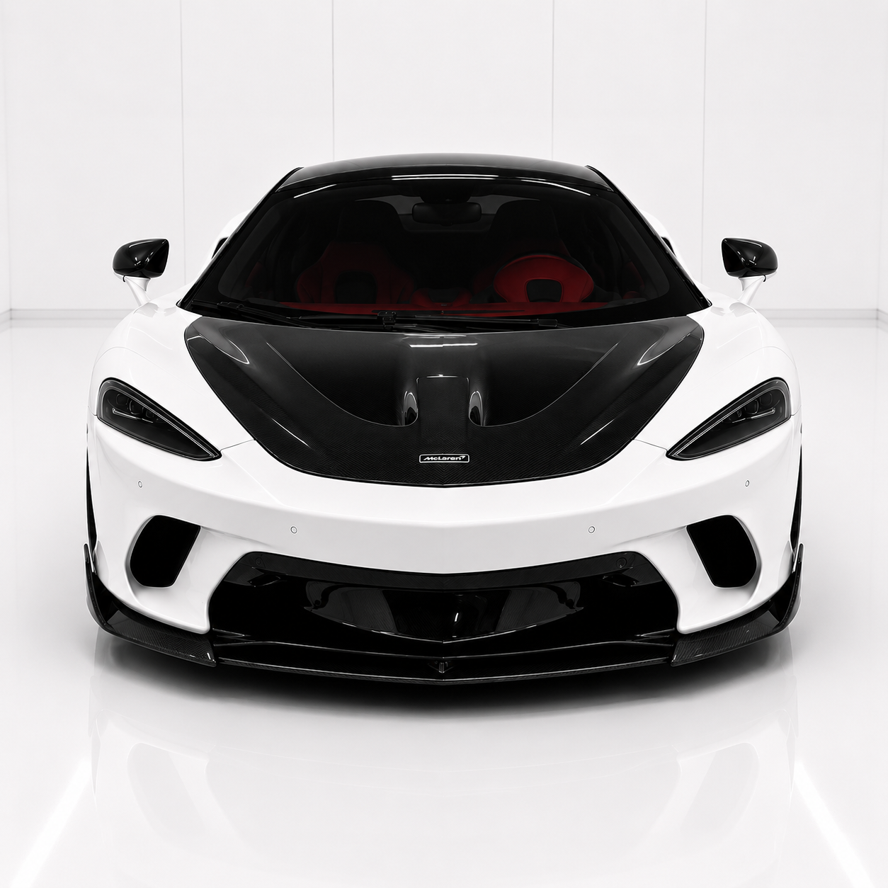McLaren GT Carbon Fiber 3-Piece Front Lip