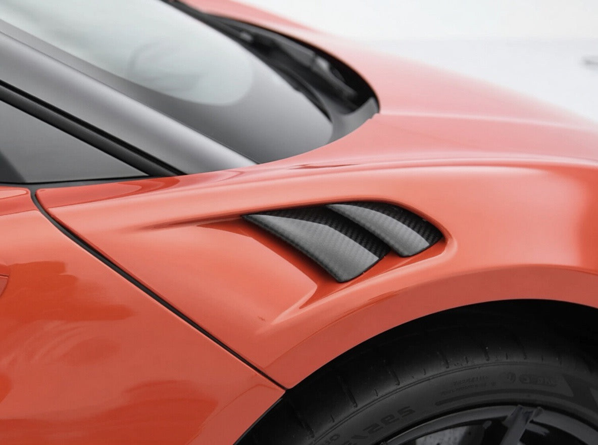 McLaren Artura Carbon Fiber Front Fender Covers