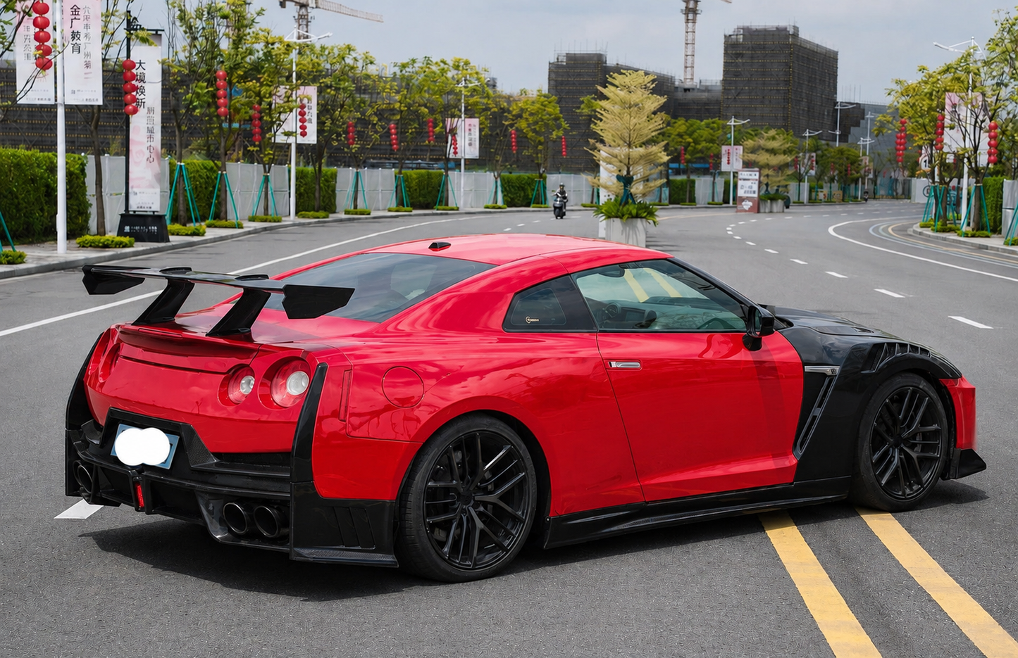 2008-2024 Nissan GT-R R35 NISMO Style Carbon Fiber Full Conversion Body Kit