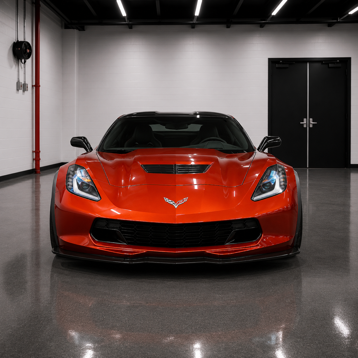 Chevrolet Corvette C7 Z06 Carbon Fiber Track Pack Aero Kit – Version 2