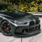 MHC STYLE CARBON FIBER FRONT LIP - BMW G80 M3 | G82 M4 - Exotics Carbon Design