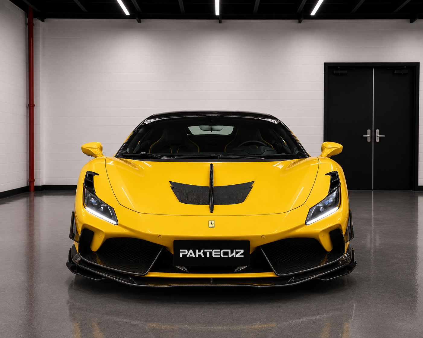 Ferrari F8 Tributo - Carbon Fiber Front Lip