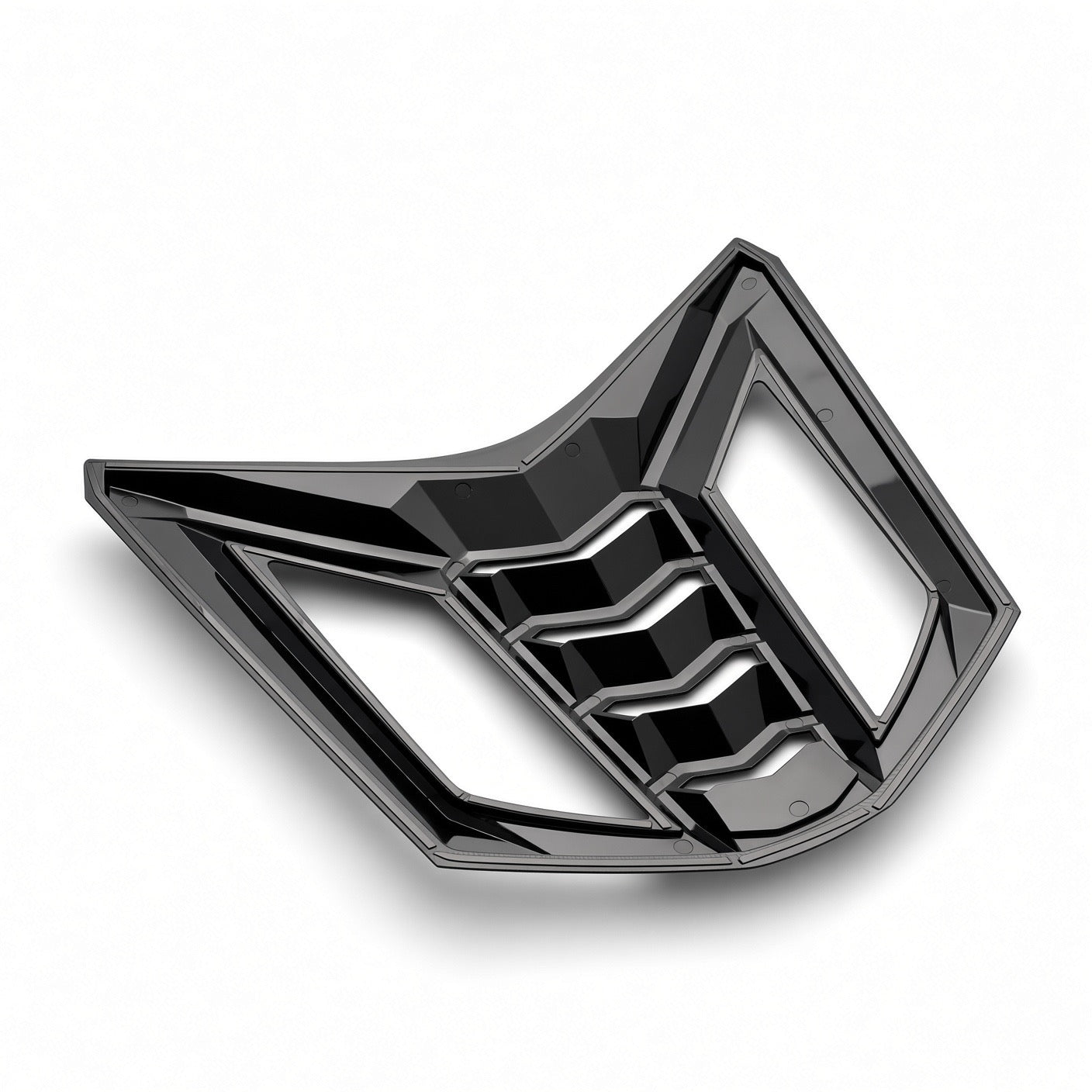 2020–2026 Chevrolet Corvette C8 Z51 Gloss Black Rear Window Louver