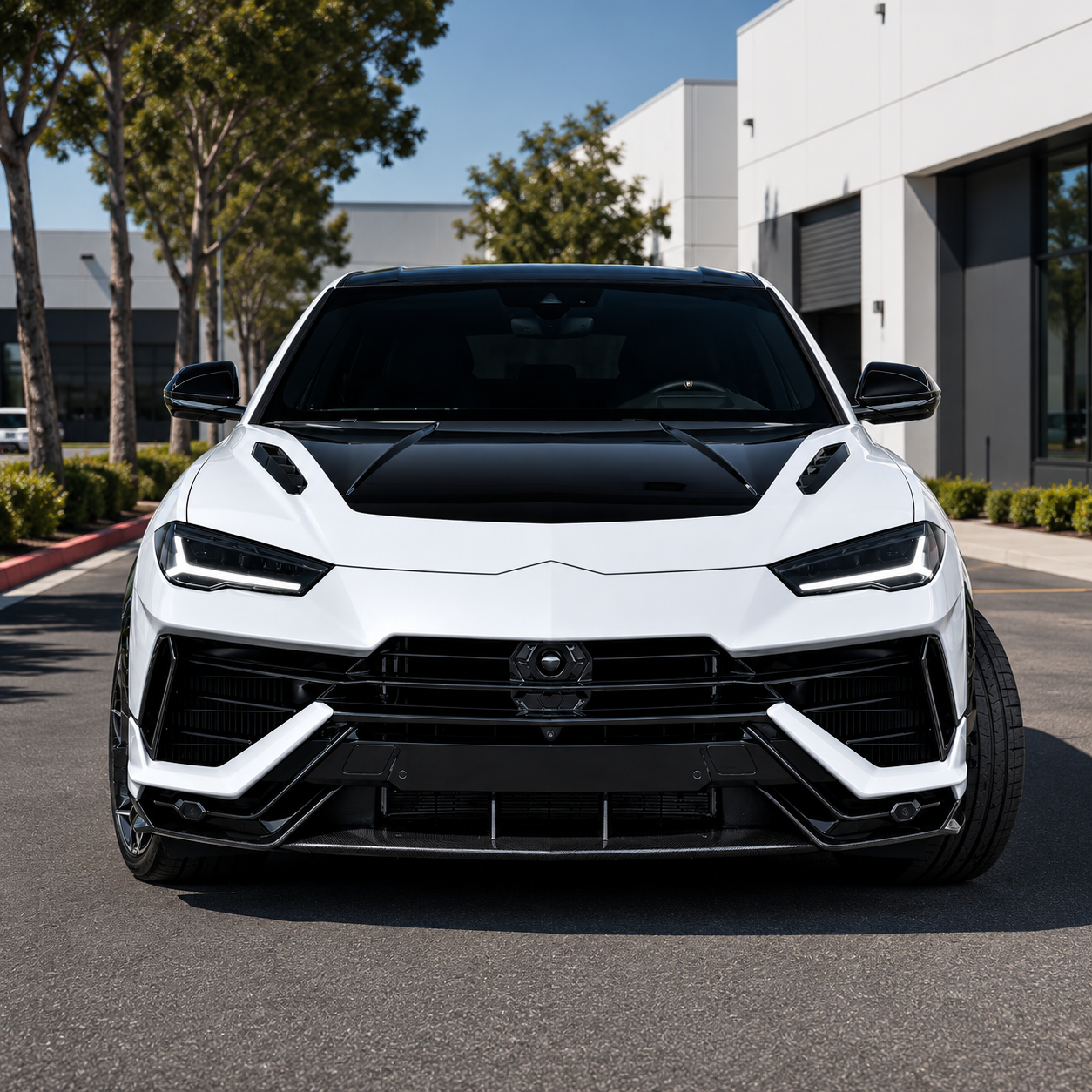 Lamborghini Urus Performante Carbon Fiber Front Diffuser