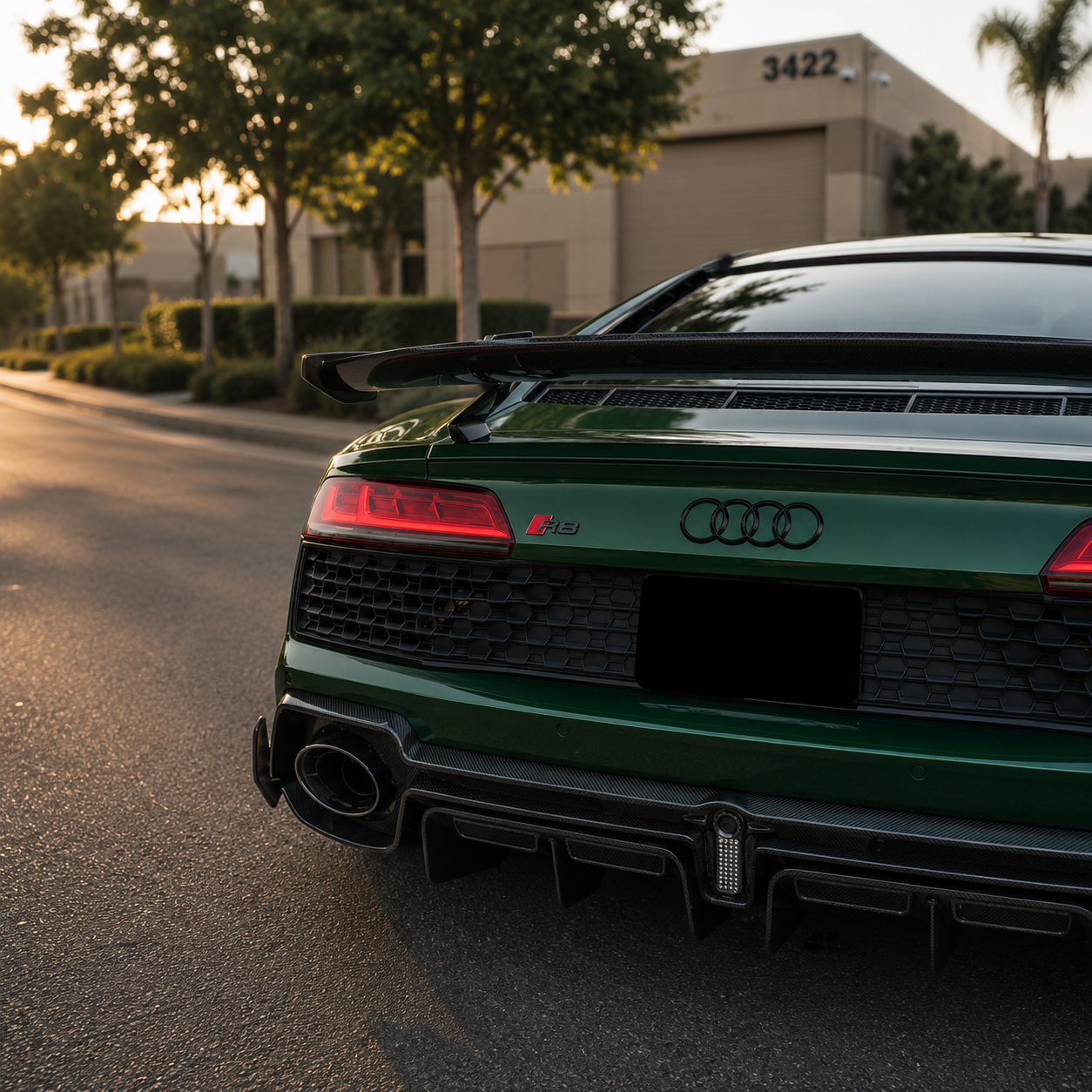 Audi R8 Gen 3 (2020+) - GT4 Style Carbon Fiber Full Body Kit