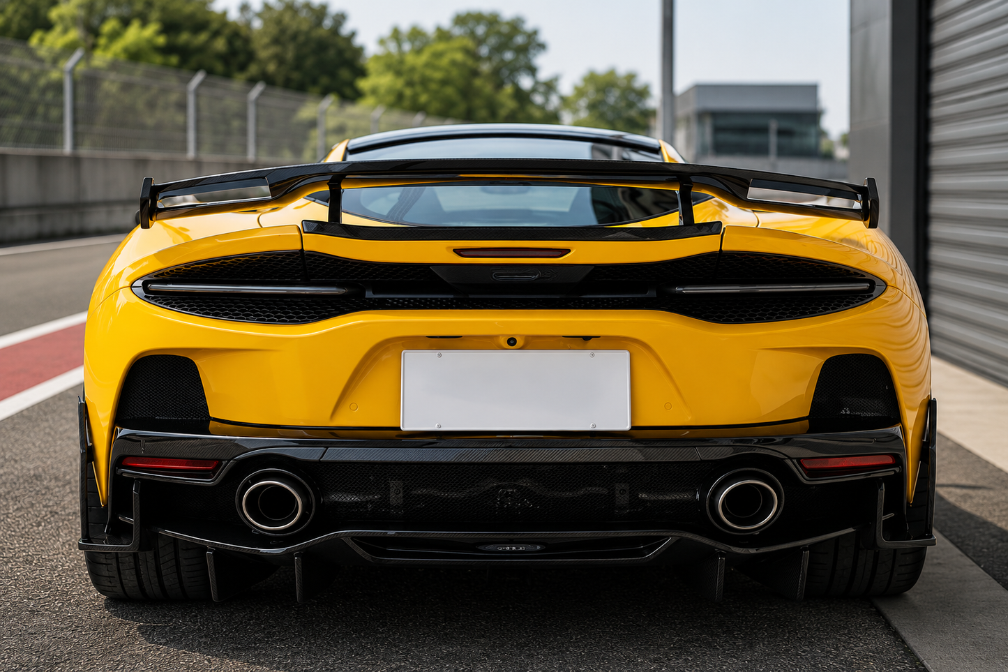 McLaren GT - Carbon Fiber MSO Exotic Style Race Wing