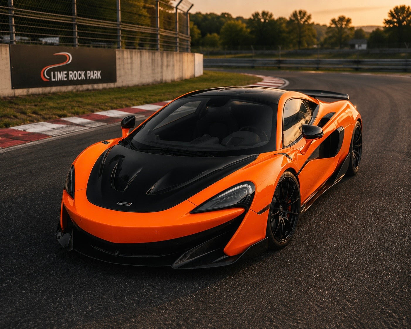 P1 Style Carbon Fiber Front Hood - McLaren 540C / 570S / 570GT (2015-2021)