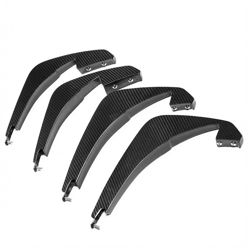Chevrolet Corvette C8 Z06 / E-Ray Carbon Fiber Rear Diffuser Fin Kit