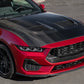 Shelby Style Carbon Fiber Vented Front Hood – Ford Mustang (2024+) - Exotics Carbon Design