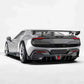 Ferrari 296 GTB ED Style Carbon Fiber Rear Diffuser