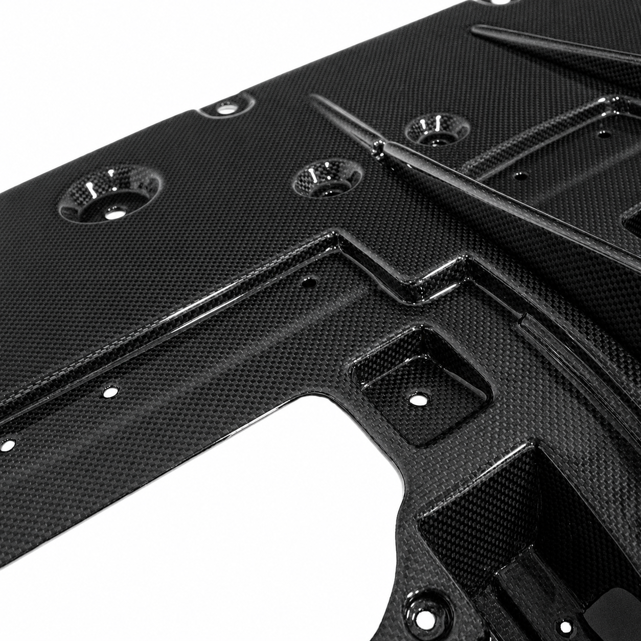 Ferrari 488 GTB - Exotic Design Carbon Fiber Rear Diffuser